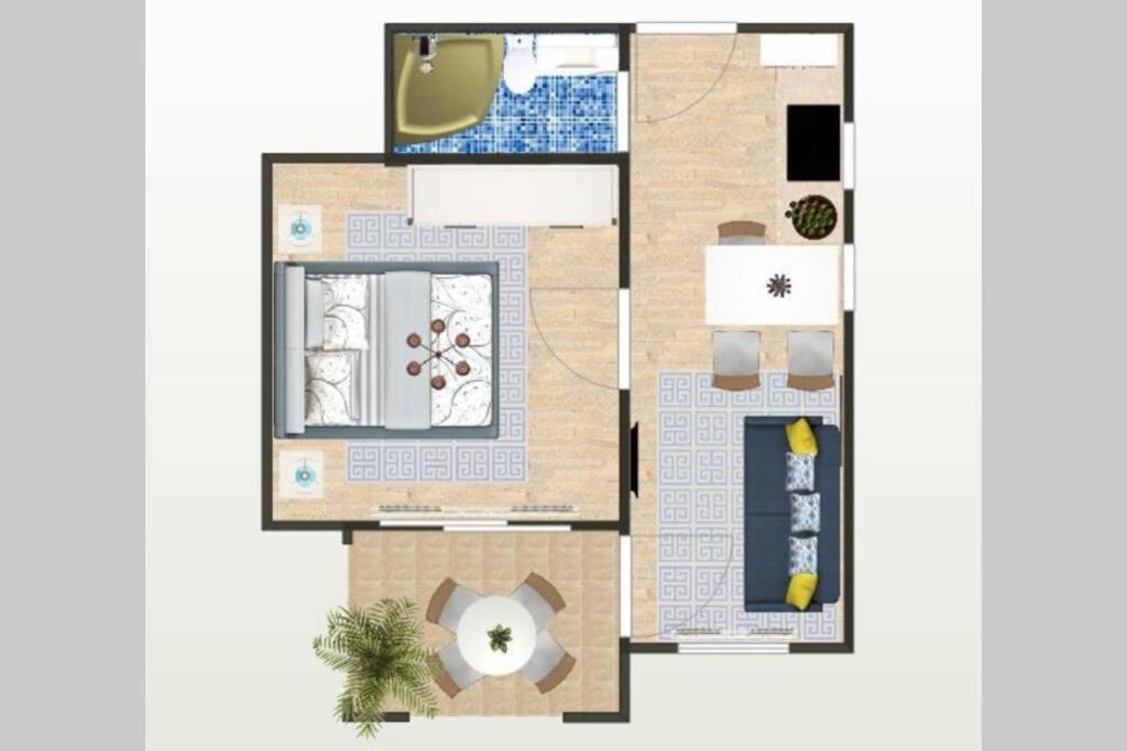 Rita Apartments - Sea-View Apartment 2Plus1 Тучепи Екстер'єр фото