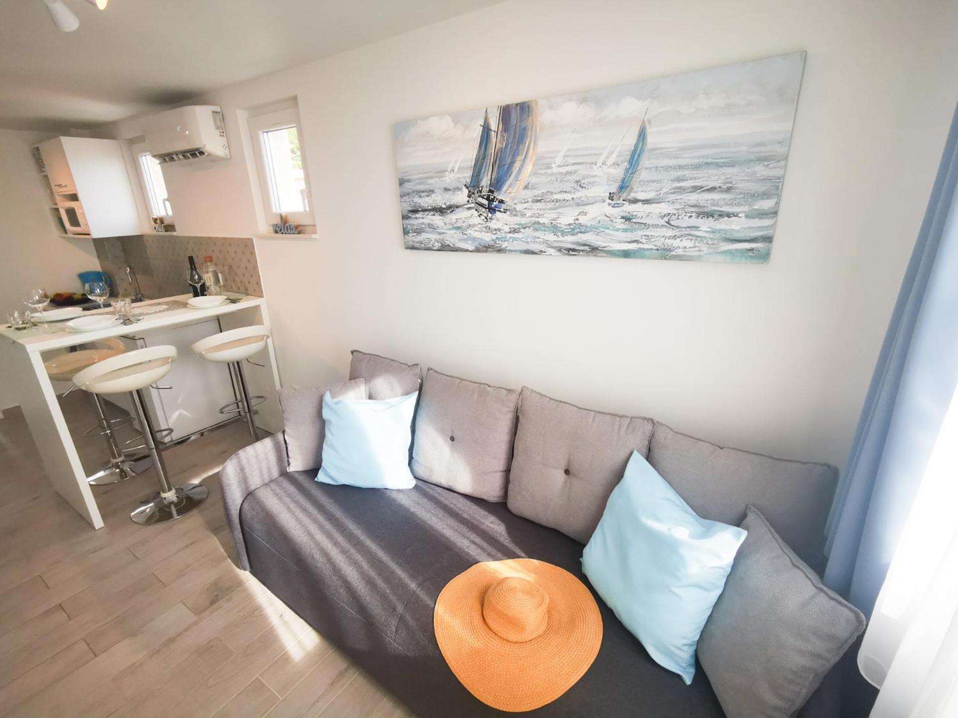 Rita Apartments - Sea-View Apartment 2Plus1 Тучепи Екстер'єр фото